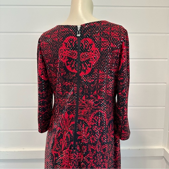 Rabbit Rabbit Rabbit Designs Red and Black pattern sequin - Picture 6 of 8